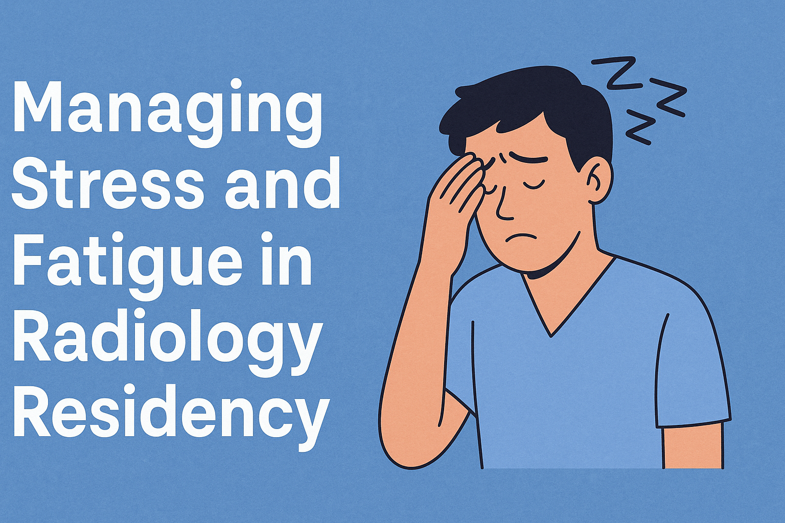 Managing Stress and Fatigue in Radiology Residency: A Survival Guide