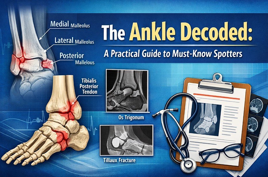 The Ankle Decoded: A Practical Guide to Must-Know Spotters