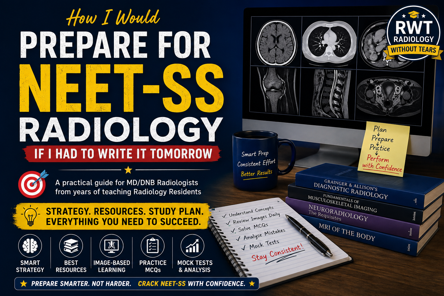 The Ultimate NEET-SS Radiology Preparation Guide: Strategy, Resources & Study Plan